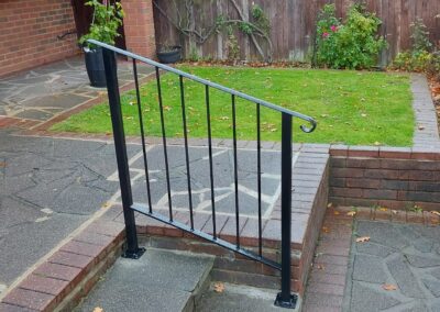 New Front and Back Garden Handrails, Chingford, London 1