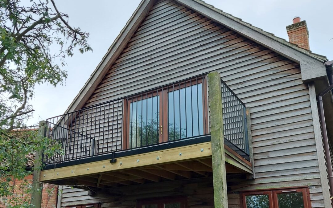 New Balcony Balustrade, Dullingham, Cambridgeshire