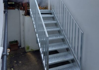 New Galvanised Staircase, London SW2