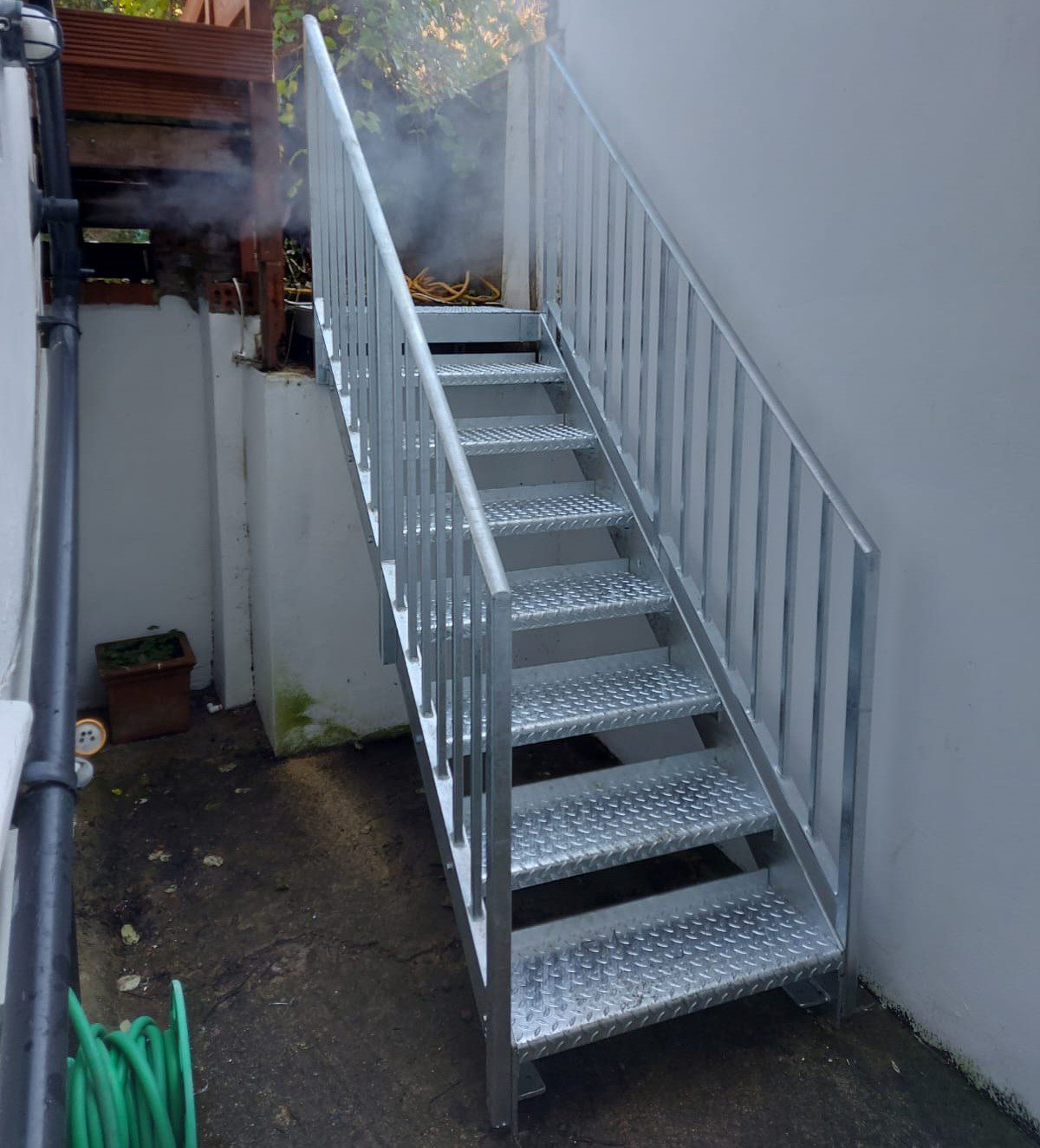 New Galvanised Staircase, London SW2 1