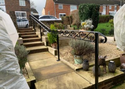 New Entrance Handrail, Epping, Essex 4