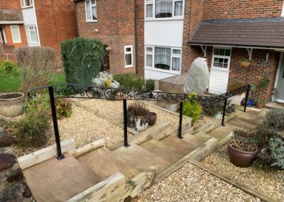 New Entrance Handrail, Epping, Essex