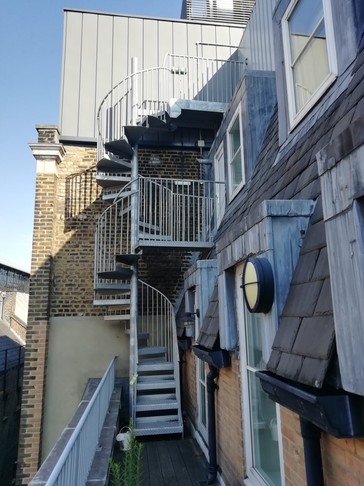 Inspection of Spiral Staircase, The Strand, London WC2