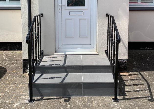 New Entrance Handrails, Edgware, Middlesex