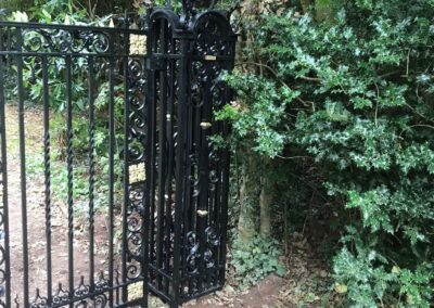 Repair of Damaged Gate and Gate Column, Grade II Listed Property, Hagley, Worcestershire 6