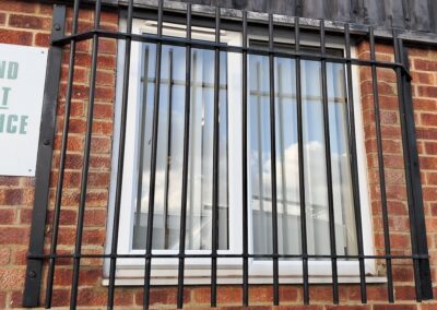 WINDOW GRILLE FOR OUR OFFICE LOUGHTON ESSEX 1
