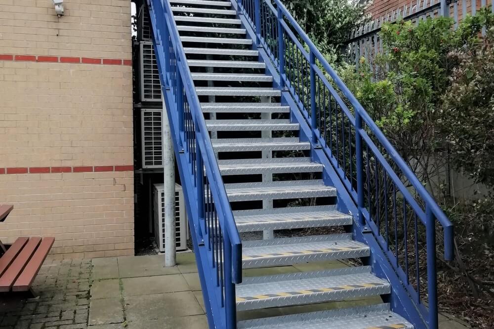 METAL STAIRCASE & FIRE ESCAPE SURVEYS IN THE EAST MIDLANDS LEICESTER