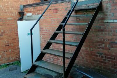Steel Staircase Inspection Survey Mickleover Derbyshire
