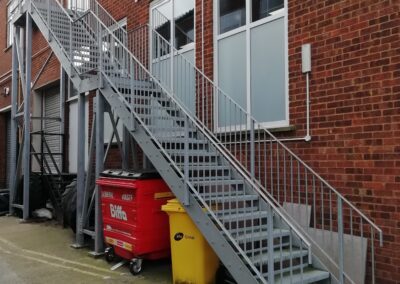 Metal Staircase Fire Escape Surveys Hitchen Hertfordshire 2