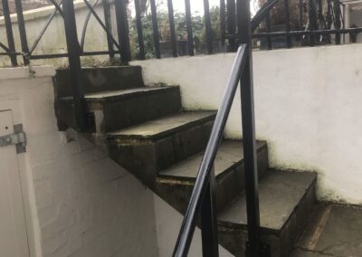 New Basement Handrails, Kennington, London SE11 1