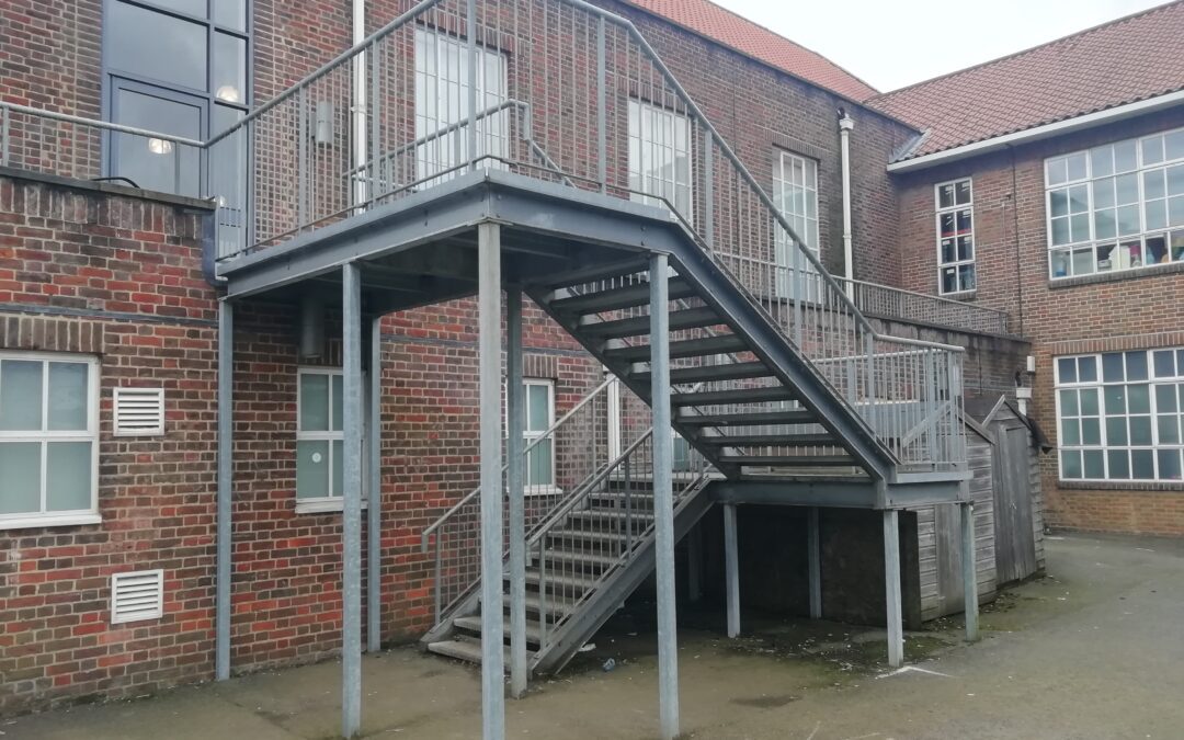 Fire Escape Survey, Yavneh College, Borehamwood, Hertfordshire