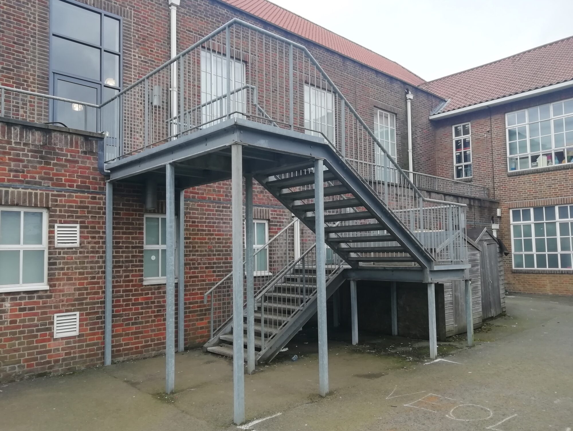 Fire Escape Survey, Yavneh College, Borehamwood, Hertfordshire