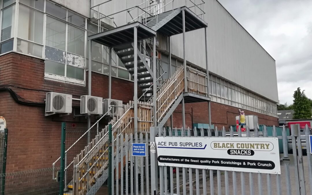 Fire Escape Inspection, Walsall, West Midlands