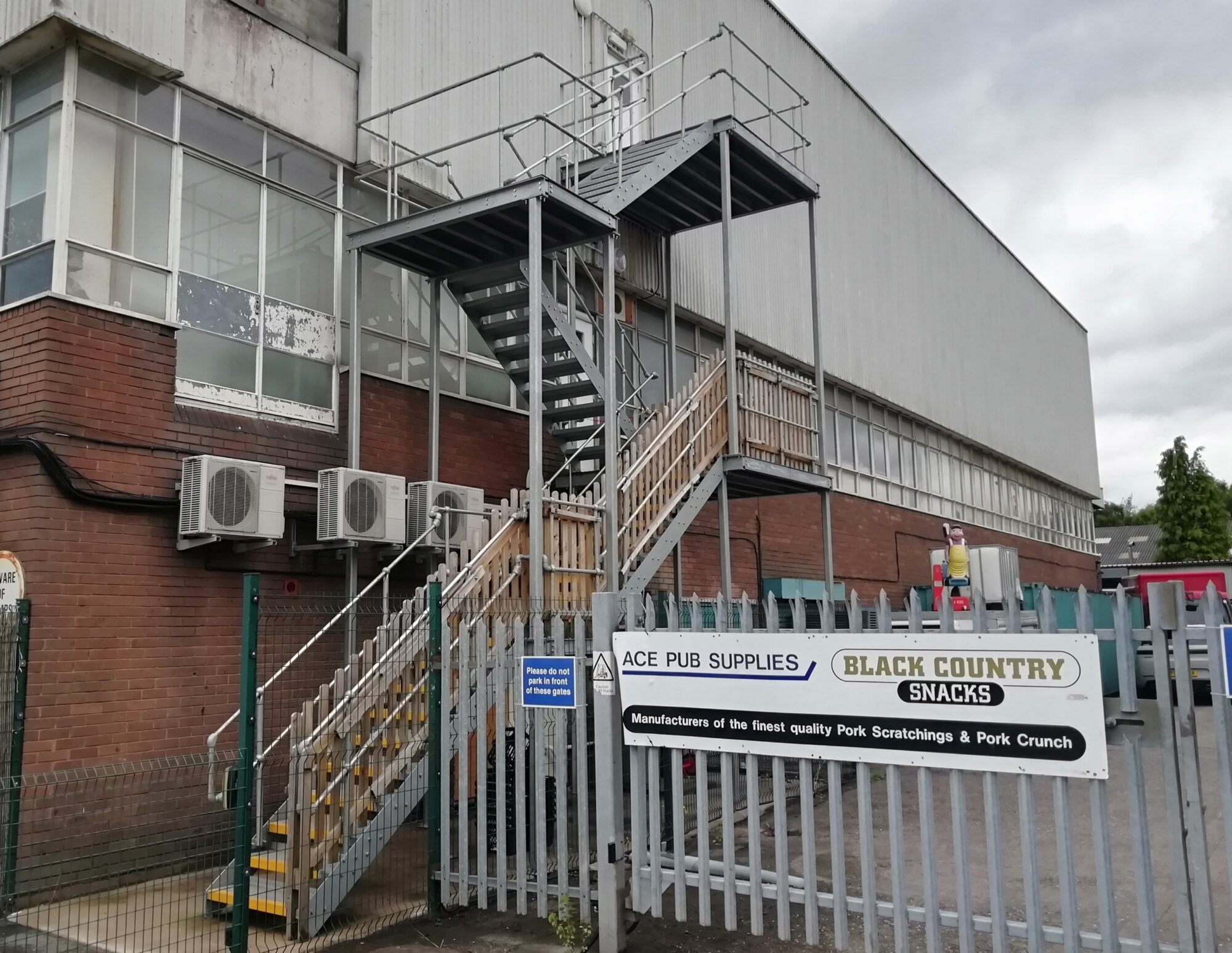 Fire Escape Inspection, Walsall, West Midlands 1