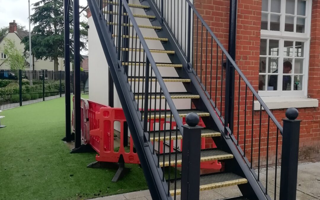 Inspection of External Staircase, Brentwood Prep