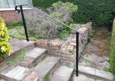 New Entrance Handrail, Debden, Loughton, Essex