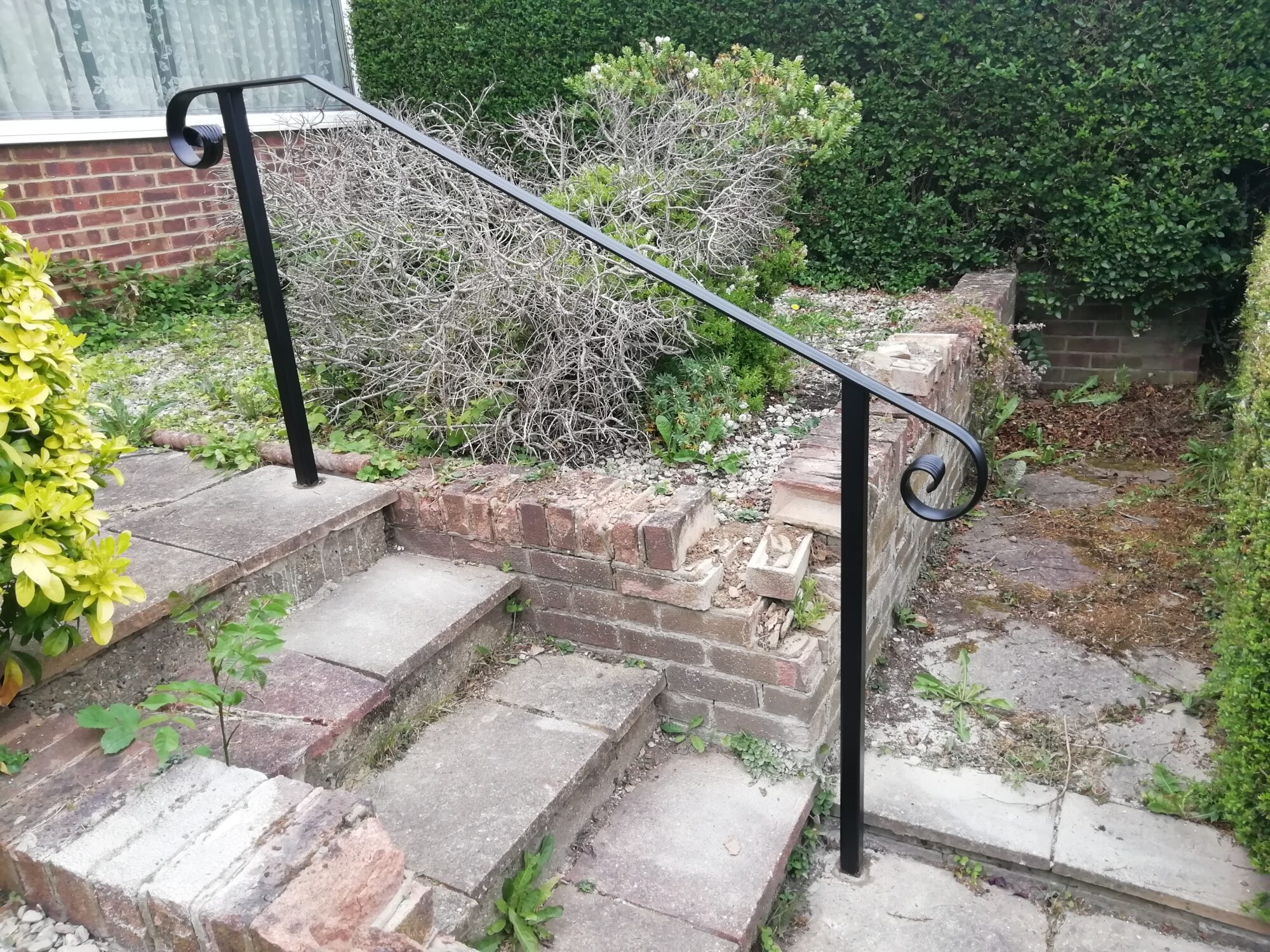 New Entrance Handrail, Debden, Loughton, Essex 1