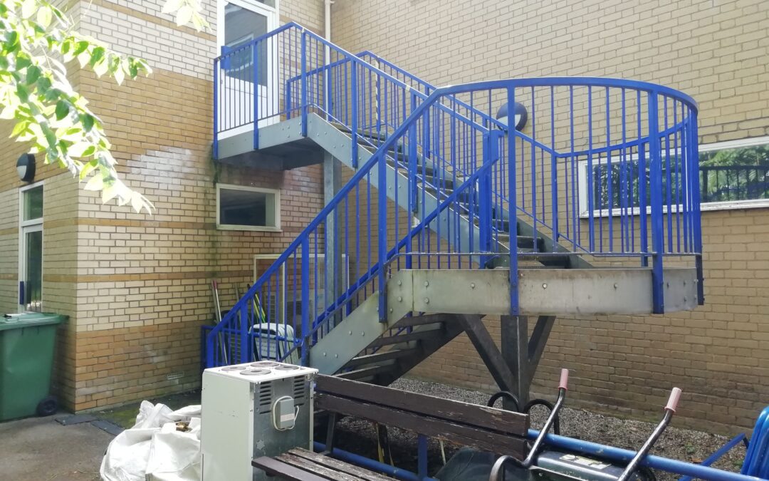 Fire Escape Inspection, St. Adrian’s Primary School, St. Alban’s, Hertfordshire