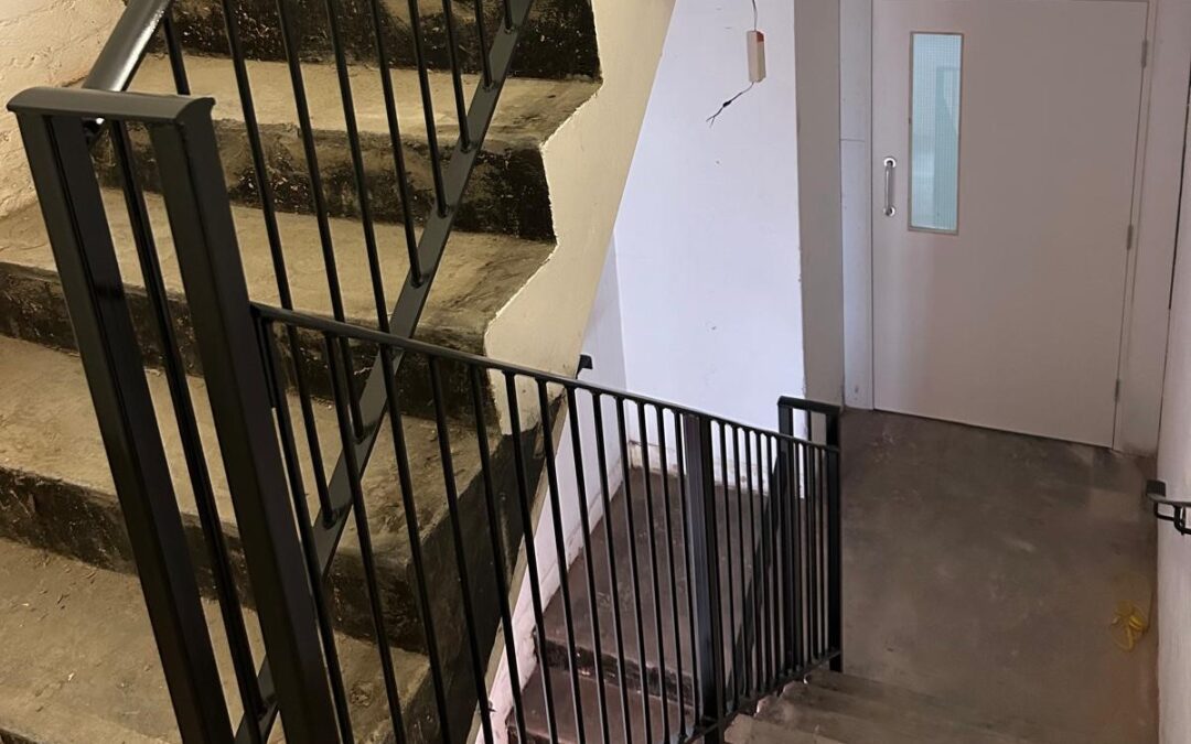 New Handrails & Balustrades, Osborne House, Brick Lane, London W2