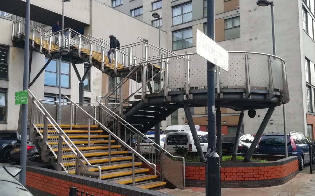 Inspection Of Shopping Centre Staircase, Wembley Central
