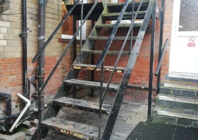 Fire Escape Inspection, Malvern, Worcestershire 1