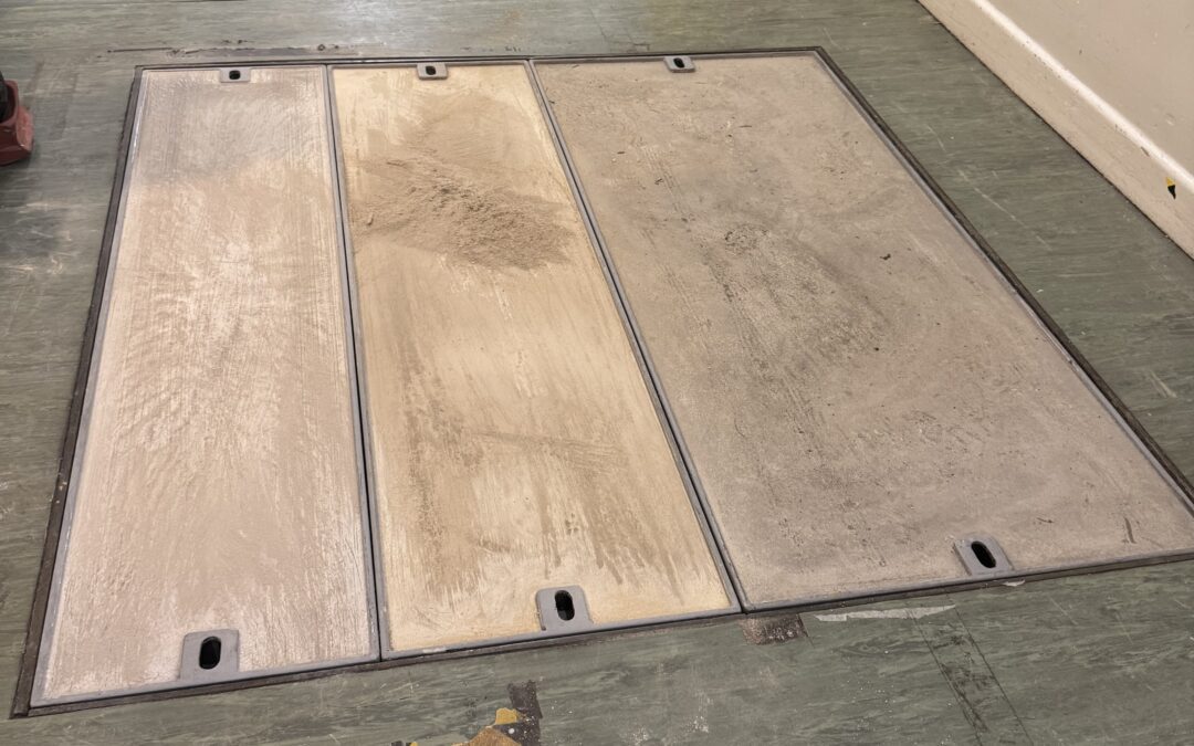 Replacement of Damaged Floor Duct Covers, Dane Street Health Centre, Stevenage, Herts