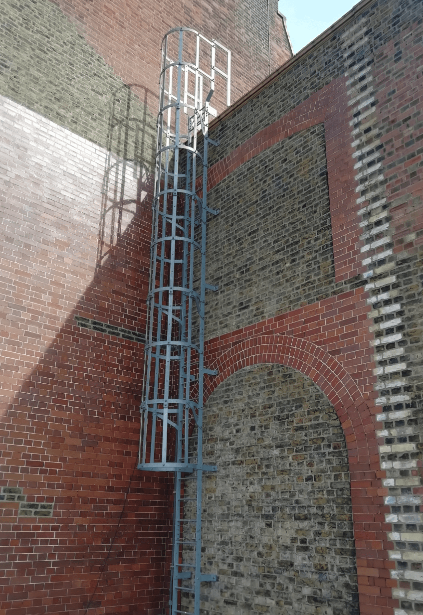 Cat Ladder & Roof Guardrail, Earlsfield Primary School, London SW18