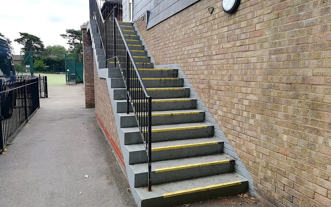 Inspection of 3 Metal and 1 Concrete Staircase, Lochinver House School, Potters Bar, Hertfordshire