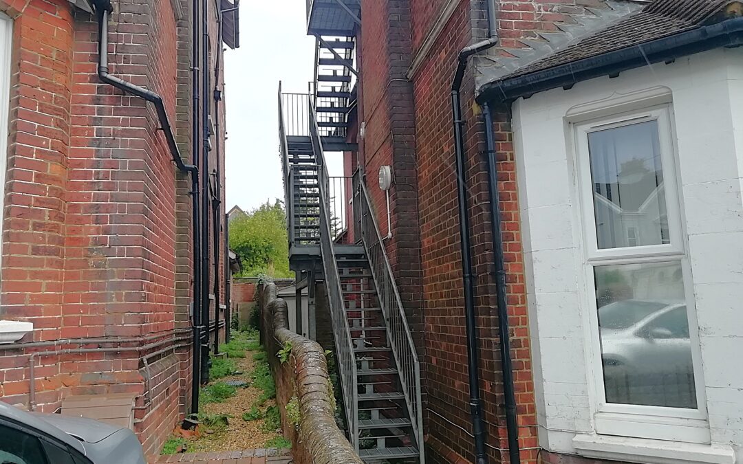 Fire Escape Inspection, Hastings, East Sussex