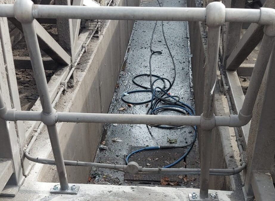 Re-securing Barrier, Wembley, Middlesex