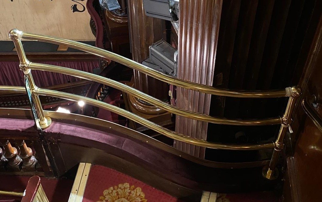 New Brass Handrails, St. Martin's Theatre, London — photo 2